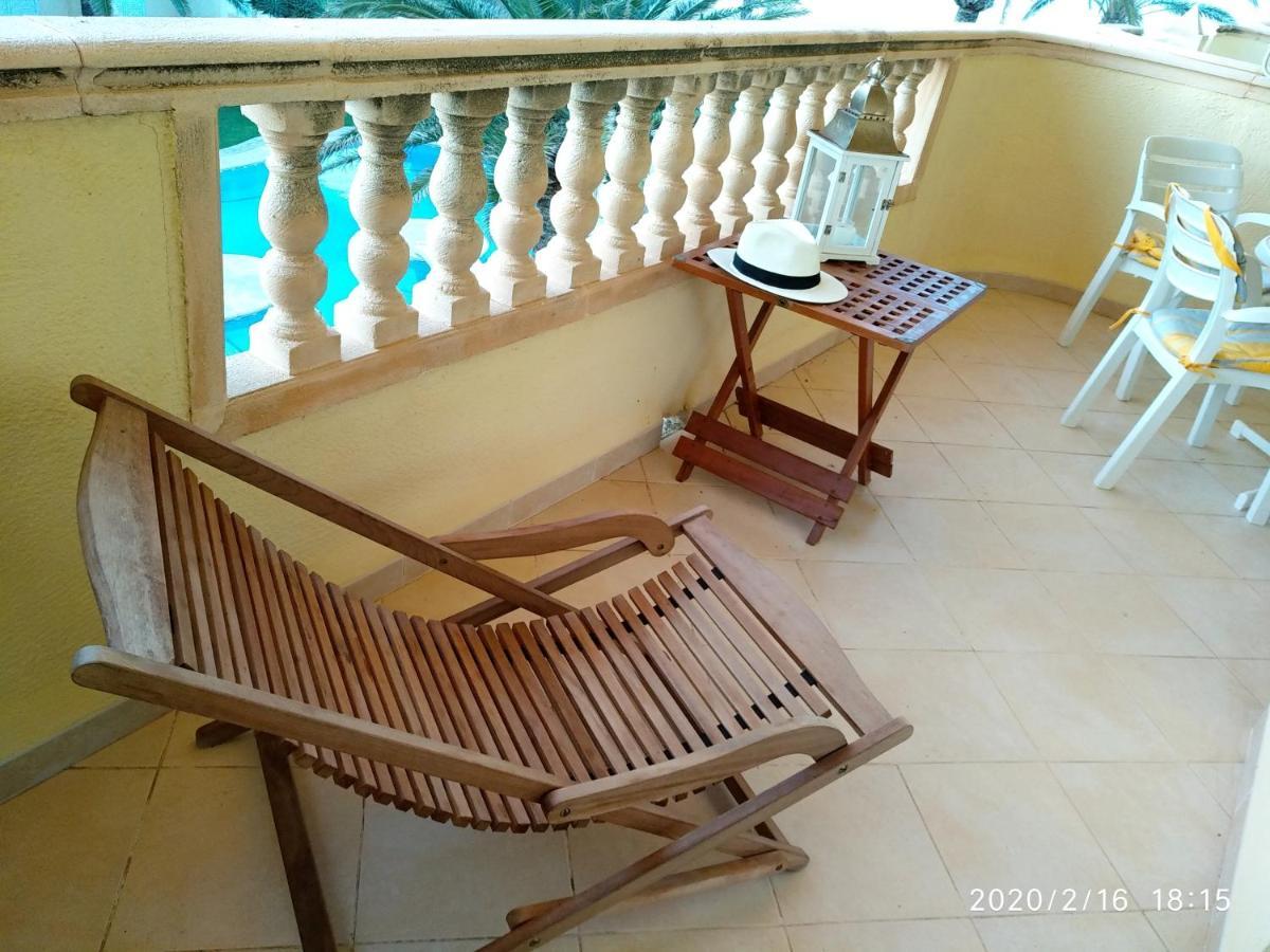 Estupendo Apartamento En Primera Linea De Playa Y Con Vistas Al Mar เดเนีย ภายนอก รูปภาพ