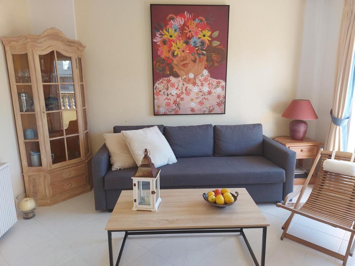 Estupendo Apartamento En Primera Linea De Playa Y Con Vistas Al Mar เดเนีย ภายนอก รูปภาพ